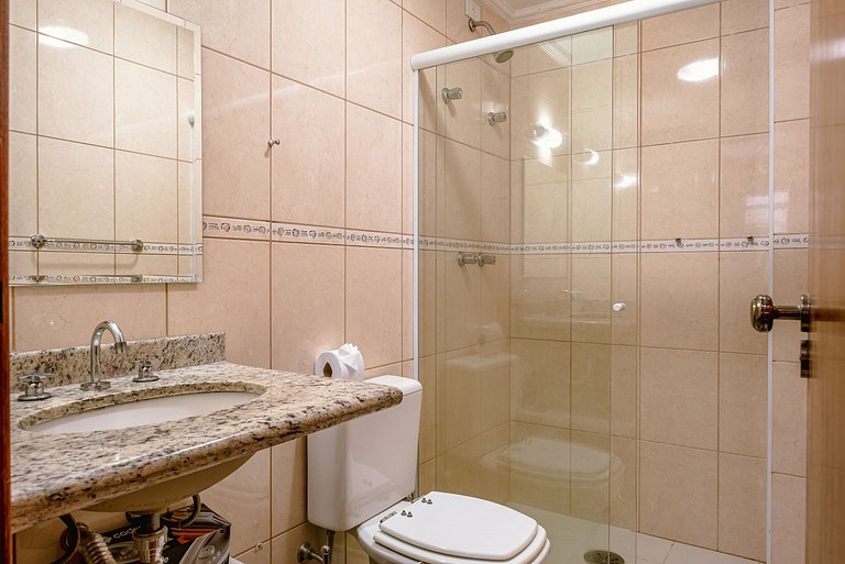 Apt Centrinho de Capivari | lareira + pet friendly