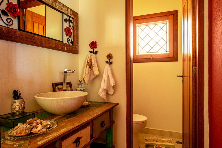 Belíssima casa - Pé na Areia, com Jacuzzi.