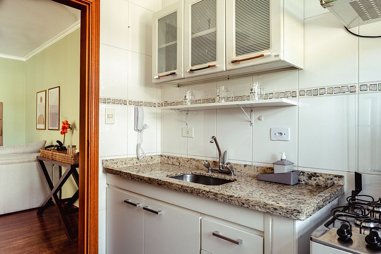 Apartamento no Centrinho de Capivari | WIFI + LAREIRA + GARA