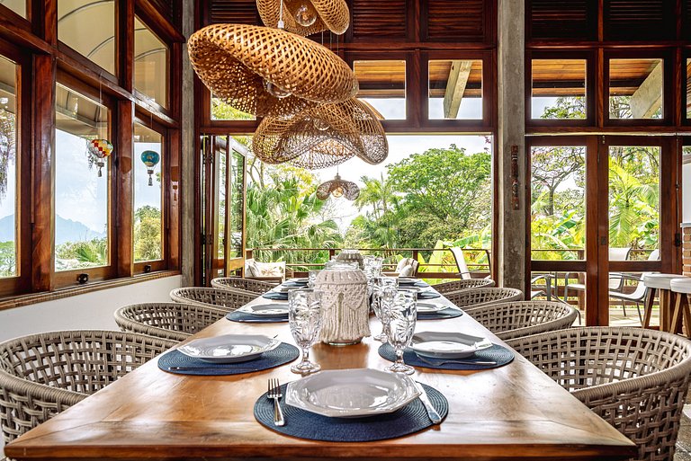 Casa sofisticada com sauna e piscina em Ubatuba