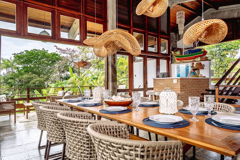 Casa sofisticada com sauna e piscina em Ubatuba