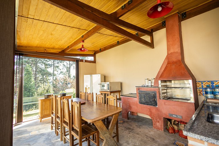 Casa do Sol – Vista, Lareira e Montanha em Campos do Jordão