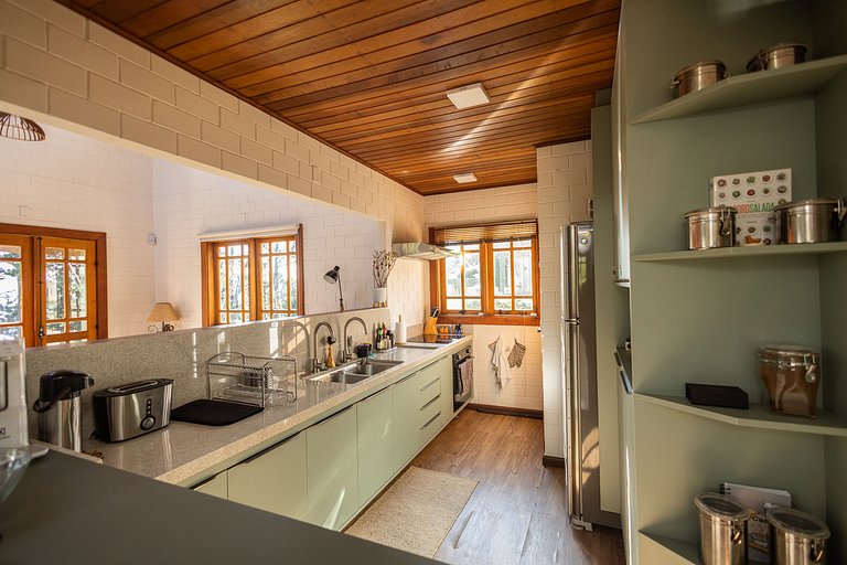 Casa do Sol – Vista, Lareira e Montanha em Campos do Jordão