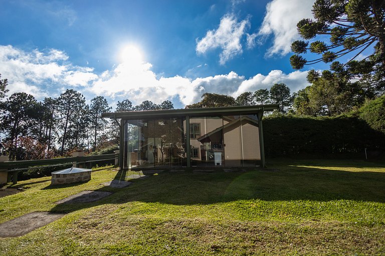 Casa do Sol – Vista, Lareira e Montanha em Campos do Jordão