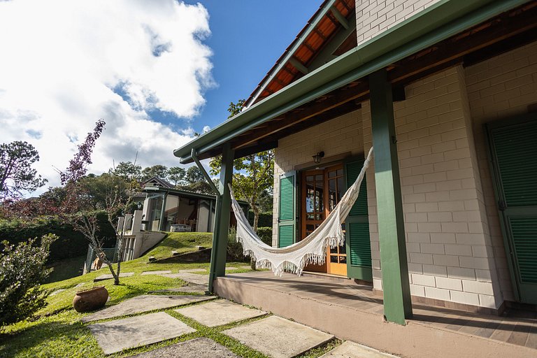 Casa do Sol – Vista, Lareira e Montanha em Campos do Jordão