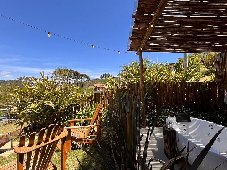 Vista e Lareira em Santo Antônio do Pinhal - 01