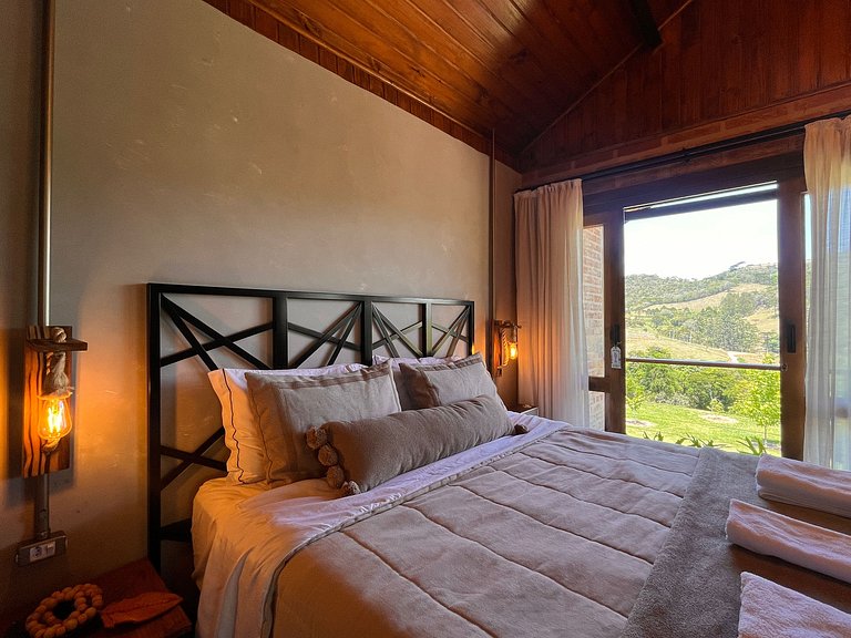 Vista e Lareira em Santo Antônio do Pinhal - 01