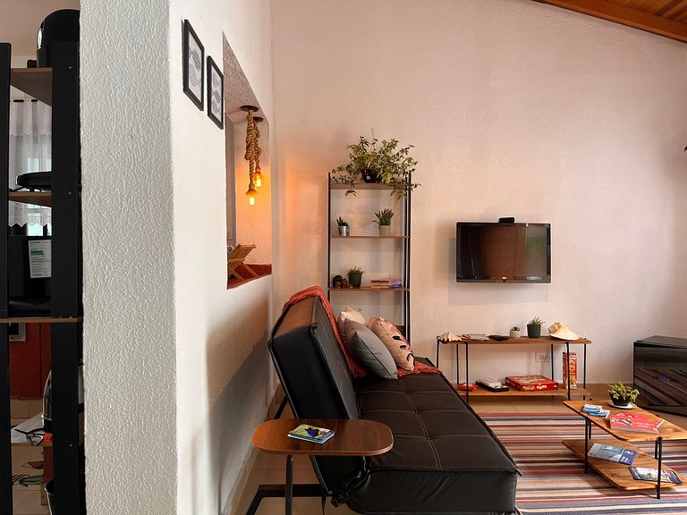 Casa aconchegante com piscina em São Sebastião