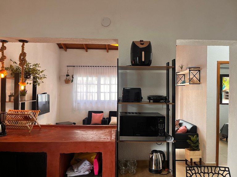 Casa aconchegante com piscina em São Sebastião