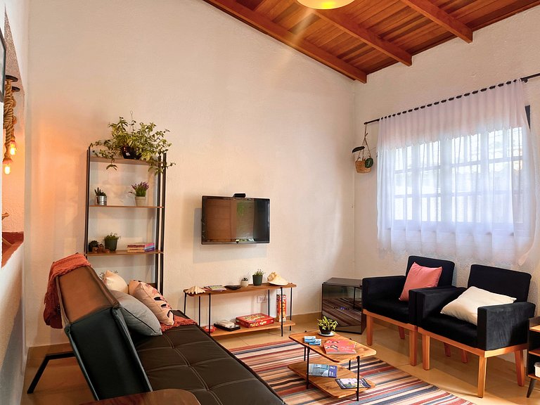 Casa aconchegante com piscina em São Sebastião