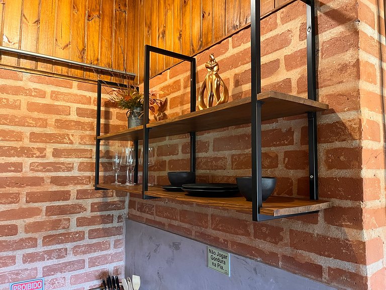 Chalé aconchegante em Santo Antônio do Pinhal - 03