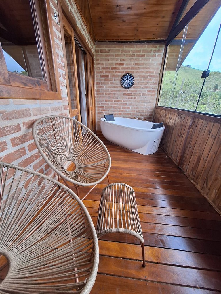 Chalé aconchegante em Santo Antônio do Pinhal - 03